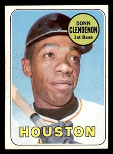 1969 Topps #208 Donn Clendenon Houston - Picture 1 of 2