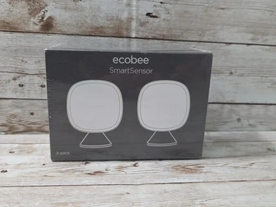 ecobee SmartSensor Room Temperature Sensors - White, Pack of 2 (EB-RSHM2PK-01) - Image 1 of 3