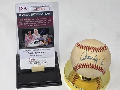 ALEX RODRIGUEZ signed OAL baseball JSA COA MARINERS YANKEES - Image 1 of 4