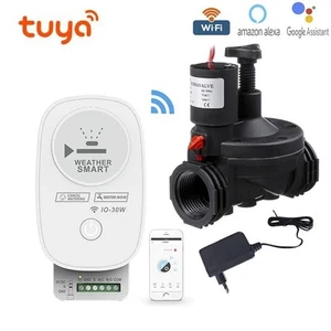 Tuya Kit di Irrigazione Automatica Smart WiFi con Controller ed Elettrovalvola - Picture 1 of 5