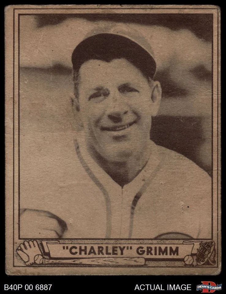 1940 Play Ball #228 Charlie Grimm Pirates 1 - POOR - Image 1 of 1