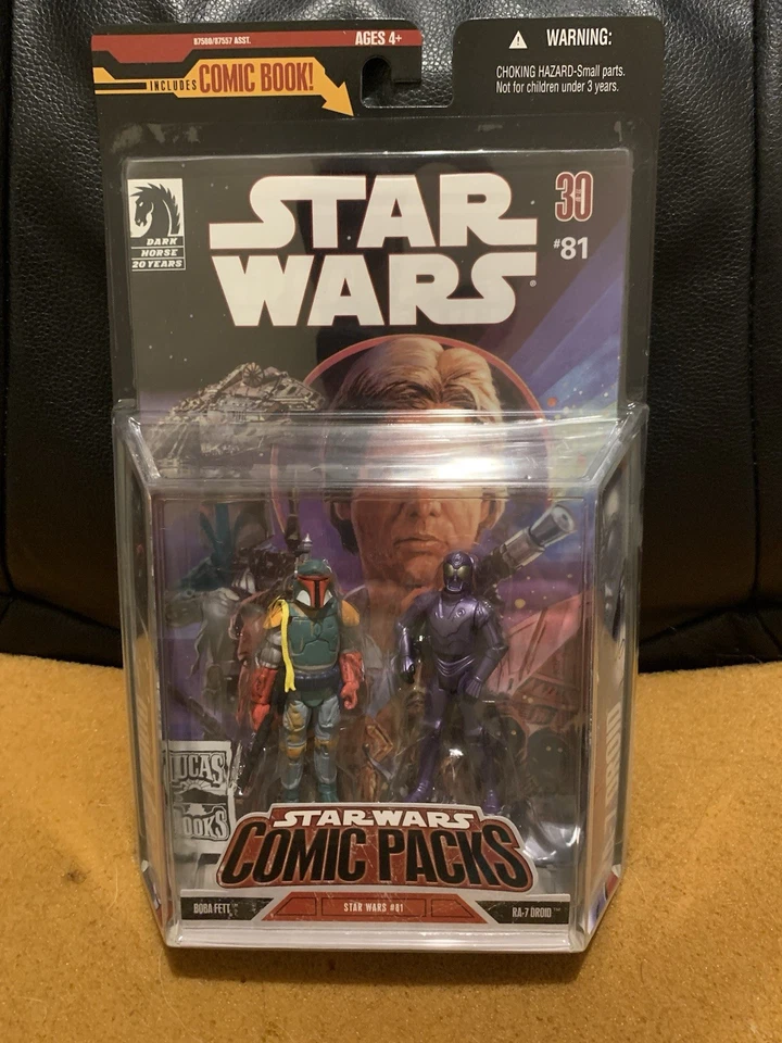 Nuevos paquetes de cómics de Star Wars 81 en caja con Boba Fett y droide RA-7 Foto 1 de 2