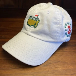 Masters Hat White Embroidered American Needle PAR THREE CONTEST 2012 RARE - Picture 1 of 13