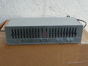 Vintage BSR EQ 110X Dual 10 Band Stereo Equalizer mit LED Pegelmessern - Bild 1 von 15