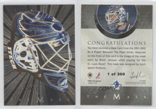 2001-02 ITG Be A Player Between the Pipes The Mask Silver /300 Brent Johnson