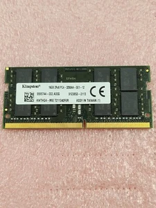 Mémoire pour ordinateur portable KINGSTONE KWTHG4-MIE 16 Go DDR4 2Rx8 3200AA SO-DIMM - Photo 1/1