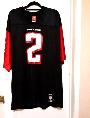 Reebok NFL Black Atlanta Falcons Matt Ryan #2 On Field Jersey Mens Size XL Cover