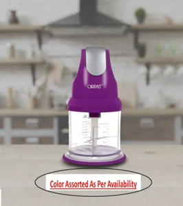 Orpat Ergonomic Design Food Chopper With Hygienic Stainless Steel Chopping Blade - Picture 1 of 5