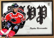2007-08 Finnish Cardset MVP #14 Marko Kivenmaki