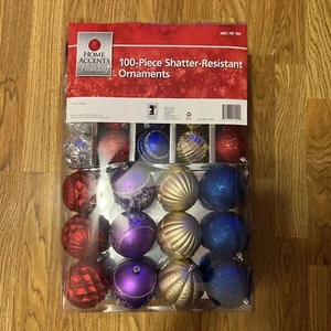 100 - Adornos resistentes a la rotura (multicolores) - Imagen 1 de 3