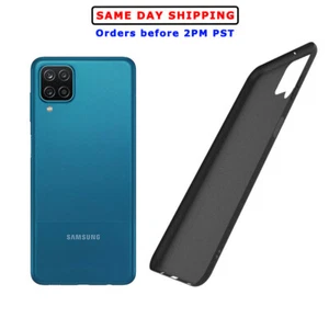 Shock Absorbing Soft Slim TPU Protective Case for Samsung Galaxy A12 SM-A125U US - Picture 1 of 1