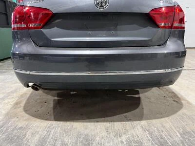 2012 - 2015 VW Passat Platinum Gray-2R Rear Bumper (Chrome Moulding) - Image 1 of 4