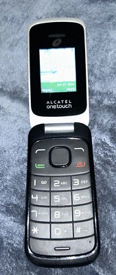 Tracfone Alcatel Onetouch WORKING TESTED!! A206g Flip Cell Phone - Image 1 of 4