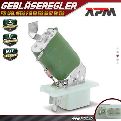 Centralina pre-resistenza ventola per Opel Astra F 51 52 53B 56 57 58 T92  - Immagine 1 di 4