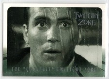 TWILIGHT ZONE SERIES 4 SCIENCE AND SUPERSTITION QUOTABLE INSERT Q1 BOB WILSON