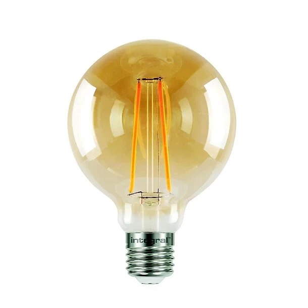 INTEGRAL SUNSET GLOBE G95 E27 170LM 2.5W 1800K NON-DIMM 300 BEAM AMBER - Image 1 of 1