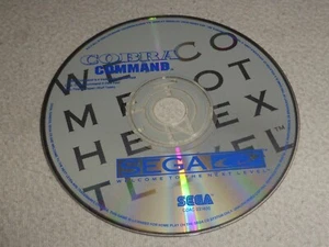 SEGA CD VIDEO GAME COBRA COMMAND DISC ONLY JVC XEYE CDX DATA EAST - Picture 1 of 1