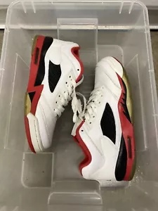 Air Jordan 5 Retro Low Fire Red 2016 Size 5.5 - Picture 1 of 6
