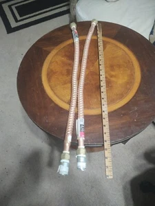 2 PK Everbilt 24" 3/4" FIP Copper-Flex Water Heater Connectors - Picture 1 of 4