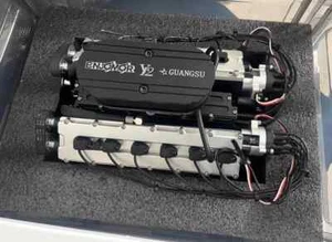 ENJOMOR GS-V12 72cc DOHC V12 4-Stroke WaterCooled Gasoline Model Car Engine NIB - Picture 1 of 16