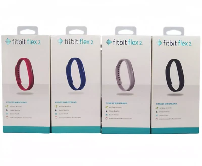 Neu Fitbit Flex 2 Gesundheit Aktivität Schlaf Tracker Sport S & L Band Bluetooth FB403 - Bild 1 von 4