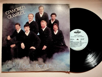 Epworth Quartet - Called Out... For A Purpose LP Record 1983 Harvest Gospel Foto 1 de 2