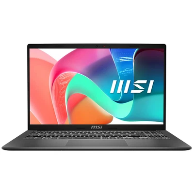 MSI Modern 15.6" Intel Core 5 120U 16GB RAM 1TB SSD Win11 Home Wi-Fi 6E Laptop - image 1 of 4