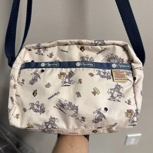 LeSportsSac Crossbody Bag Tom And Jerry - Shoulder Bag Small Purse Rare - Picture 1 of 10