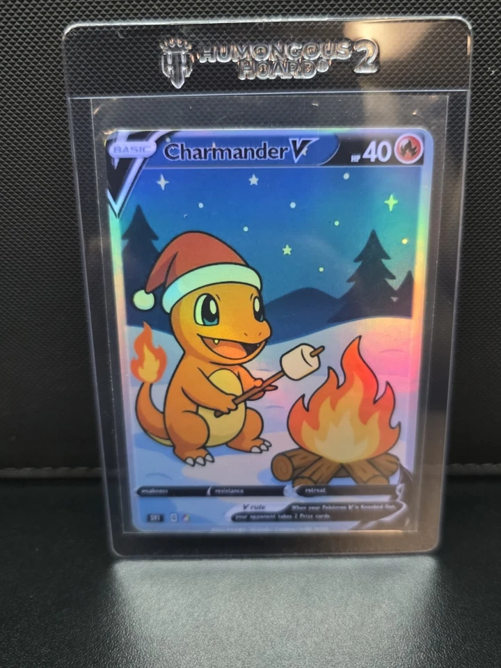 Tarjeta Pokémon holo arte completo hecha a medida PTL736 Charmander Foto 1 de 1