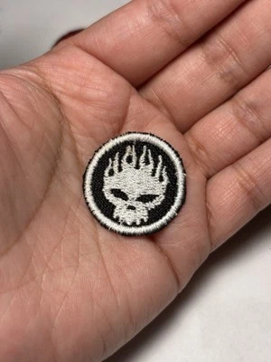 The Offspring *MINI*Patch | Manic Subsidal Skull American Punk Rock Band Logo - Image 1 of 3