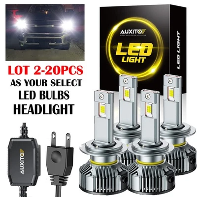 2-20X CANBUS H7 LED Headlight Bulbs Low for Subaru Legacy 05-14 Cool White Y19 C - Image 1 of 4