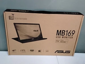 New & Sealed! ASUS Portable USB Monitor MB169, 15.6”, Full HD, Ultra Slim - NIB! - Picture 1 of 2