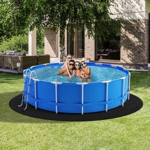 18-Foot Round Lightweight Pool Liner Pad for Above Ground Swimming Pools Protect - Picture 1 of 8
