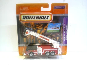 Matchbox Working Rigs Pierce Velocity Aerial Fire Truck - B. Comthax County Fire - Picture 1 of 6