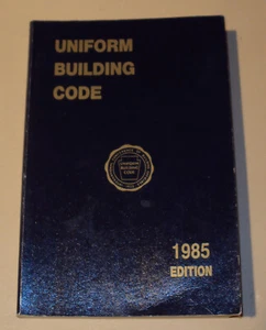 UNIFORM BUILDING CODE Paperback 1985 EDITION - Picture 1 of 5