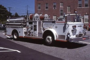 Milford CT Engine 8 1968 American LaFrance Pumper - Fire Apparatus Slide - Bild 1 von 1