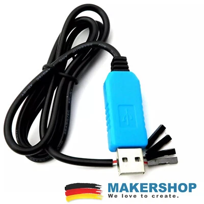 PL2303 zu TTL RS232 USB Adapter Konverter Modul Kabel PL2303TA PL23203HX Arduino - Bild 1 von 2