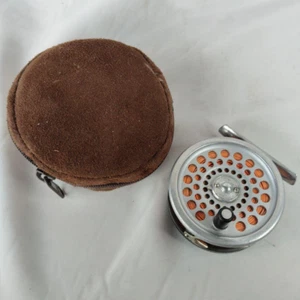 Carrete de mosca Hardy Marquis #4 vintage con estuche | Diseño clásico británico - Imagen 1 de 6