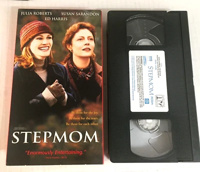 Stepmom Julia Roberts Ed Harris VHS tape Ships Same Day With Tracking Foto 1 de 2