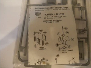 IHC: Kwik-Kits: Railroad Details: 4551  *actual shipping* - Foto 1 di 3