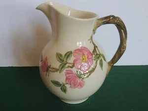 Jarra de agua Early Franciscan Desert Rose 64 oz California EE. UU. - Imagen 1 de 9