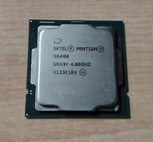 PROCESADOR INTEL PENTIUM GOLD G6400 4,00GHz SRH3Y SOCKET 1200 CPU PROCESSOR - Foto 1 di 1