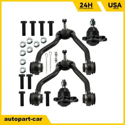 4x Brazos de control superiores delanteros rótulas inferiores para Chevrolet GMC K1500 K2500 Foto 1 de 4