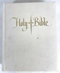 Vintage: 60er HEILIGE BIBEL King James Version weiß guter Rat Verlag - Bild 1 von 14