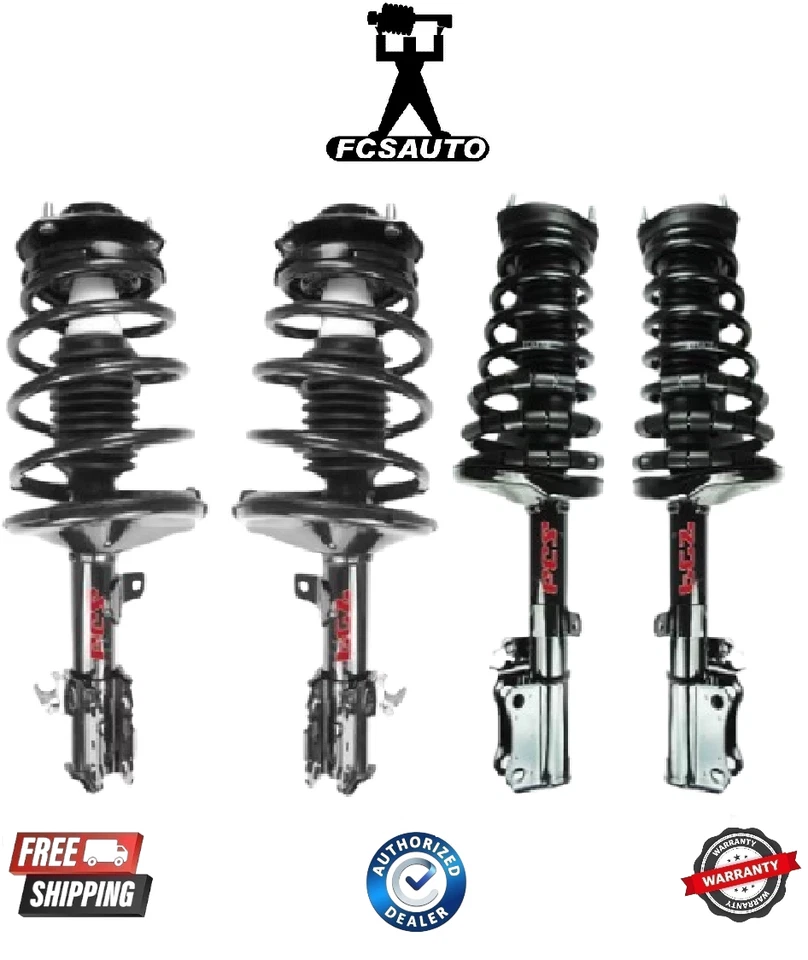 Kit completo de muelle helicoidal y puntal delantero y trasero FCS para Toyota Camry Solara Foto 1 de 1