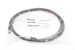 Keyence OP-87903 connection cable unused mint condition original packaging - Picture 1 of 4