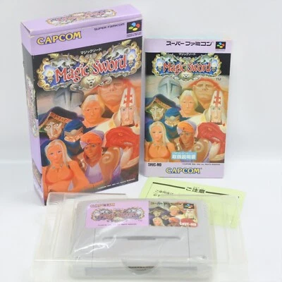 MAGIC SWORD Super Famicom Nintendo 2754 sf - Image 1 of 4