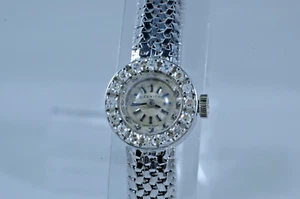 Orologio donna  ZENITH  oro 18 k e diamanti carica manuale - Foto 1 di 5