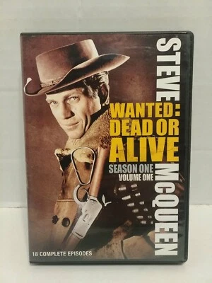 Wanted: Dead Or Alive Season One Volume One (DVD 2007) Steve McQueen Black/White - Image 1 of 4