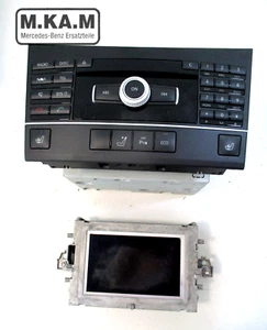Radio Coche Mercedes Benz Navi W212 Clase E Radio Display A2129010400 A2129005212 - Imagen 1 de 4